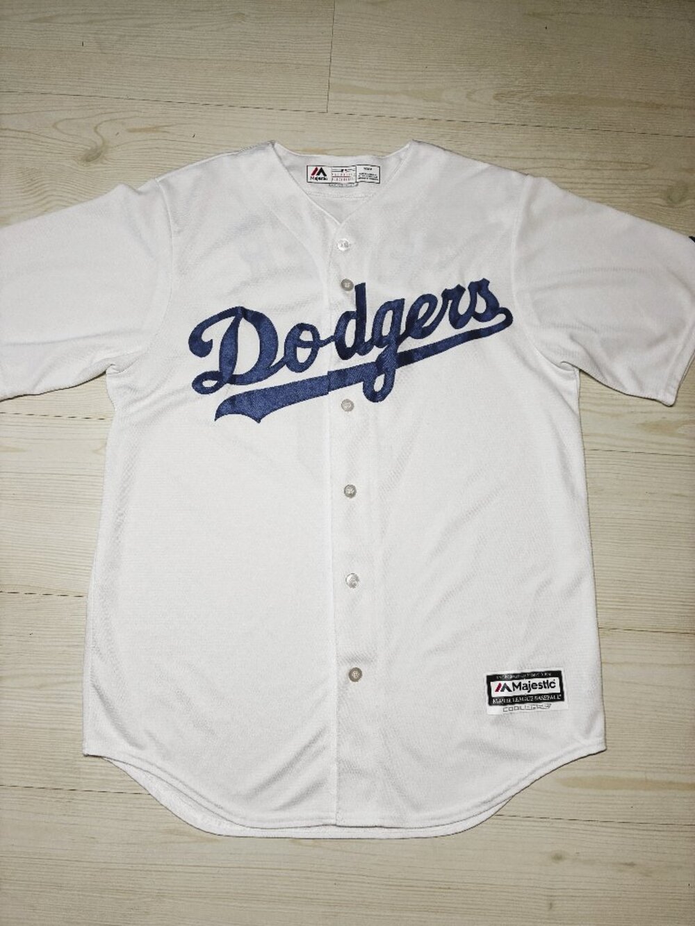 Majestic LA Dodgers Corey Seager #5 White Home Replica Jersey Men's Size Medium